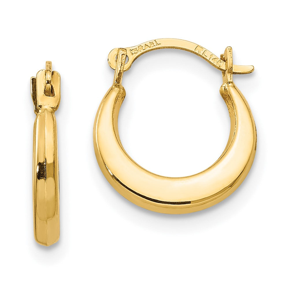 14k Madi K Small Hoop Earrings (0.28 grams)