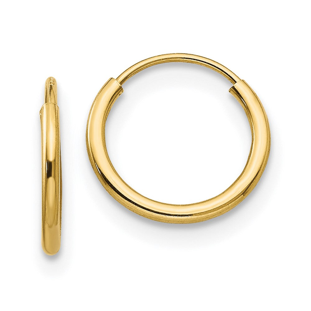 14k Madi K Endless Hoop Earrings (0.2 grams)