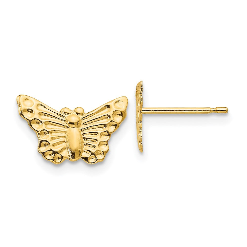 14k Madi K Butterfly Post Earrings (0.25 grams)