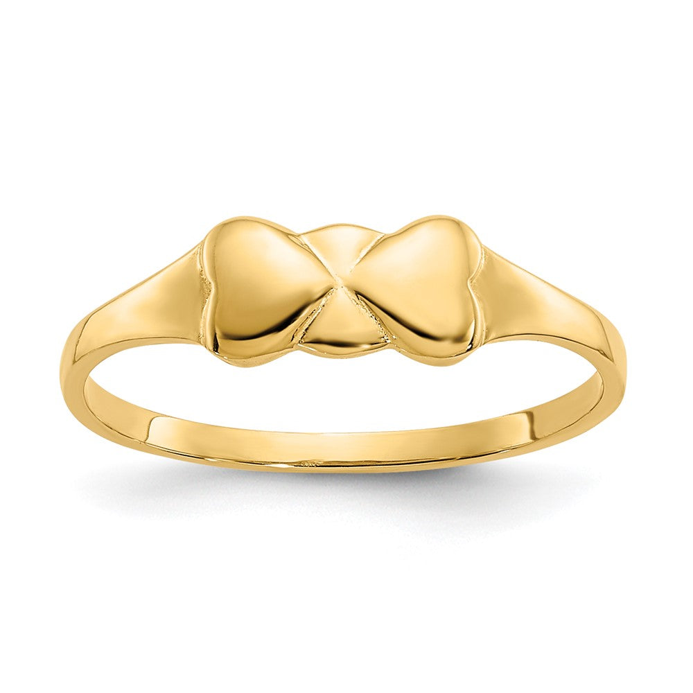 14k Madi K Heart Baby Ring (0.5 grams)