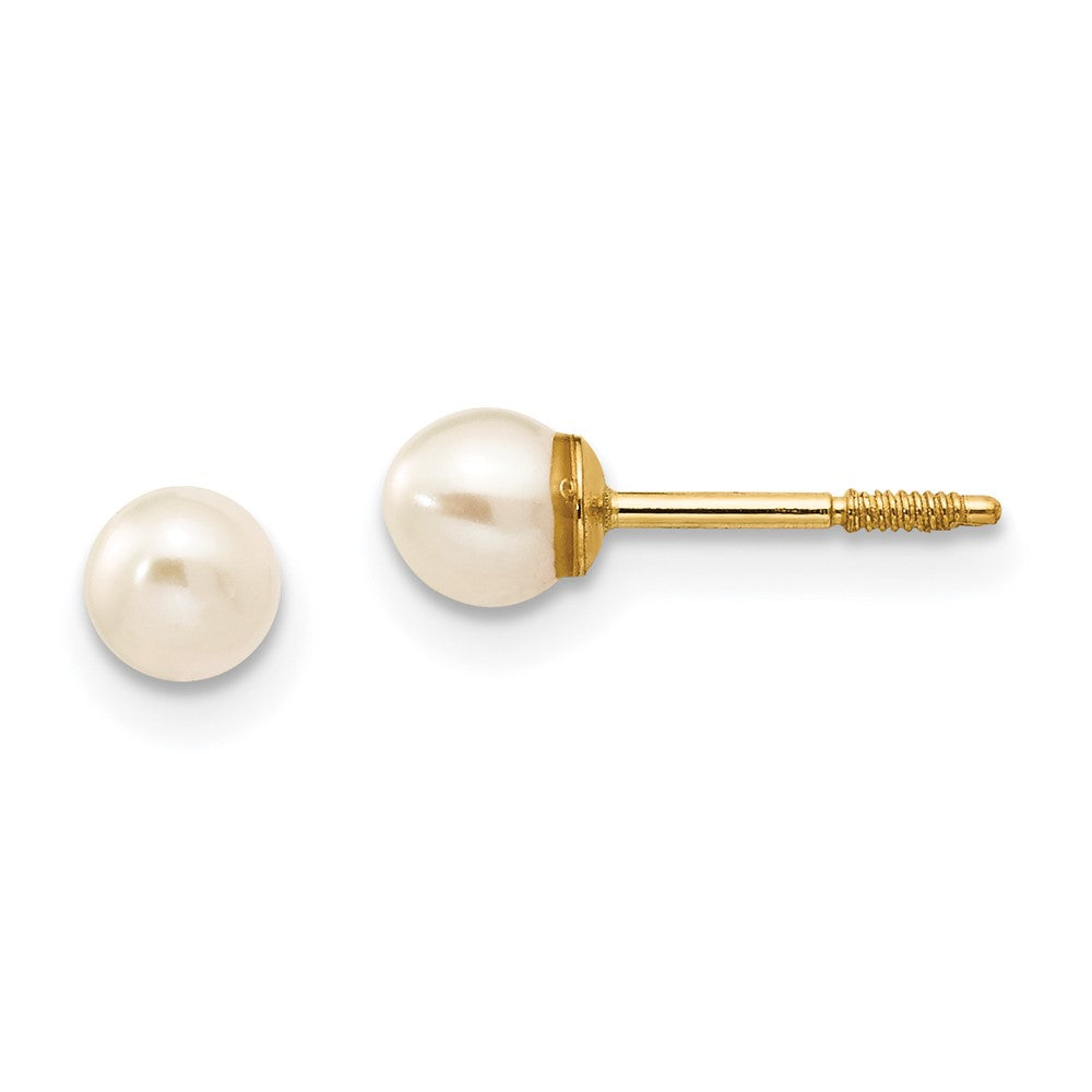 14k Madi K FW Cultured Pearl Earrings (0.25 grams)
