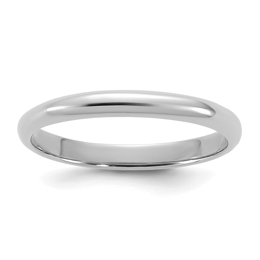 14K White Gold Madi K Polished 2mm Baby / Children's Ring (0.71 grams)