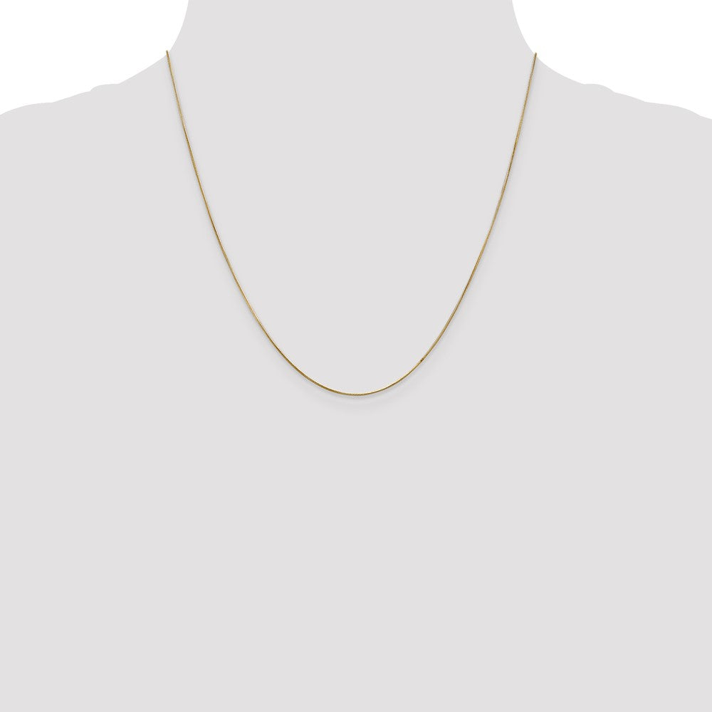 14k .65mm Round Snake Chain (1.89 grams)