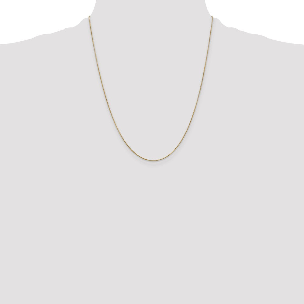 14k .65mm Round Snake Chain (1.89 grams)