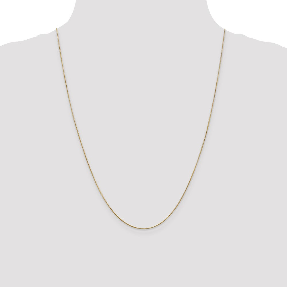 14k .65mm Round Snake Chain (1.89 grams)
