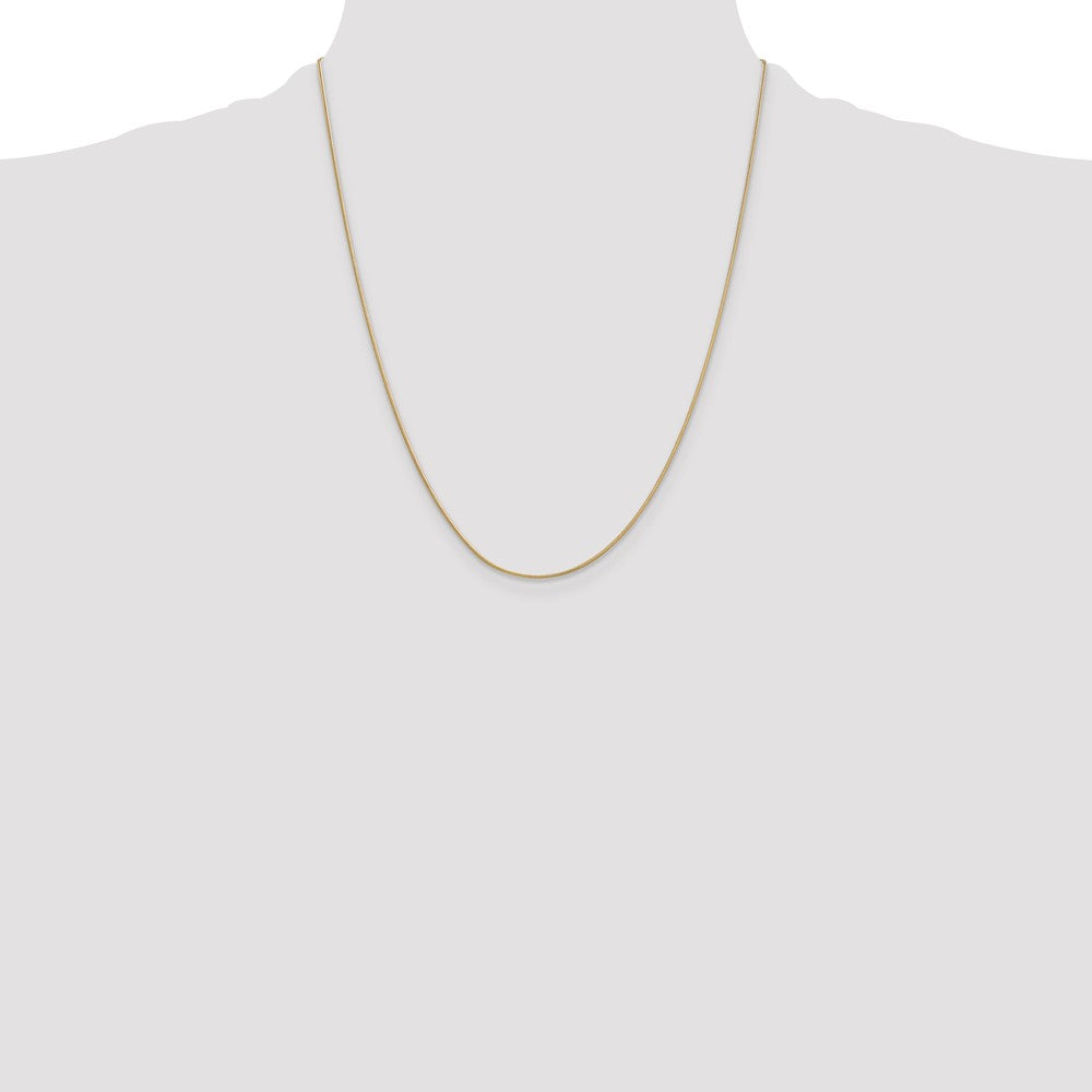 14k .9mm Round Snake Chain (3.48 grams)