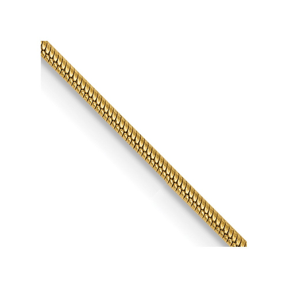 14k .9mm Round Snake Chain (3.48 grams)