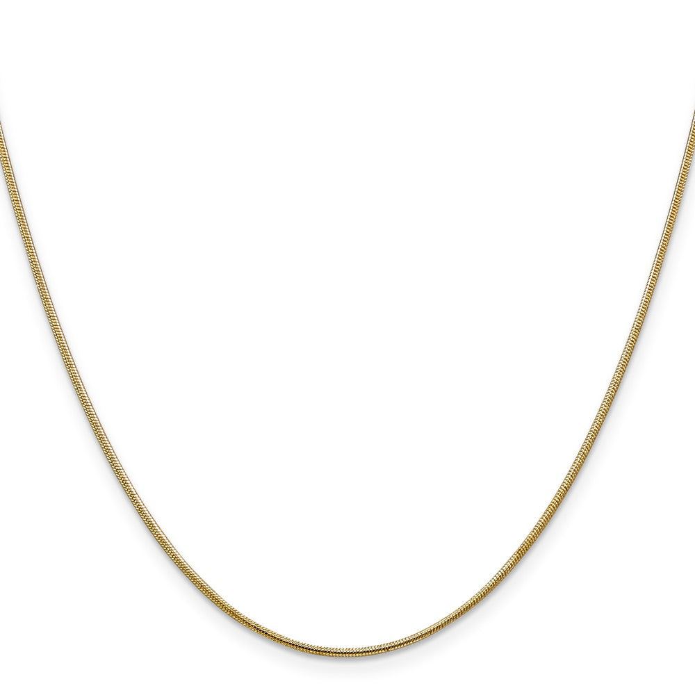 14k 1.1mm Round Snake Chain (4.48 grams)