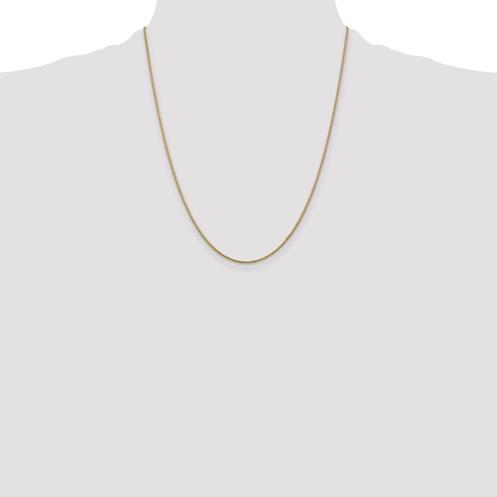 14k 1.1mm Round Snake Chain (4.48 grams)