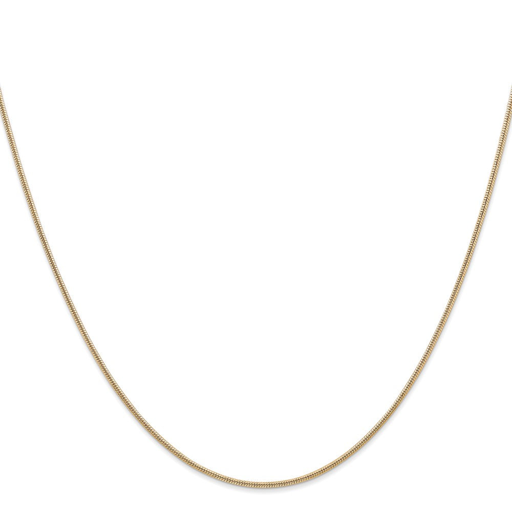 14k 1.2mm Round Snake Chain (5.70 grams)