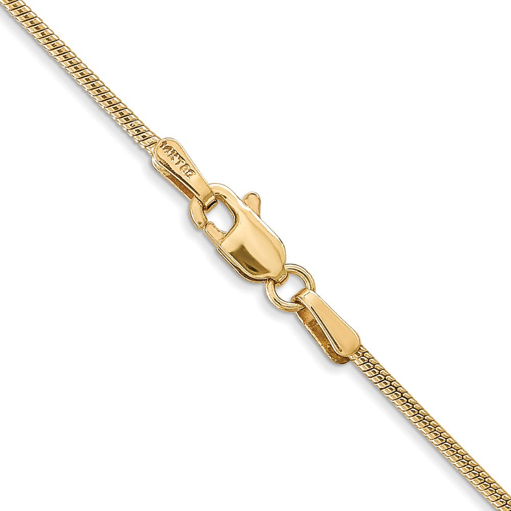 14k 1.2mm Round Snake Chain (5.70 grams)