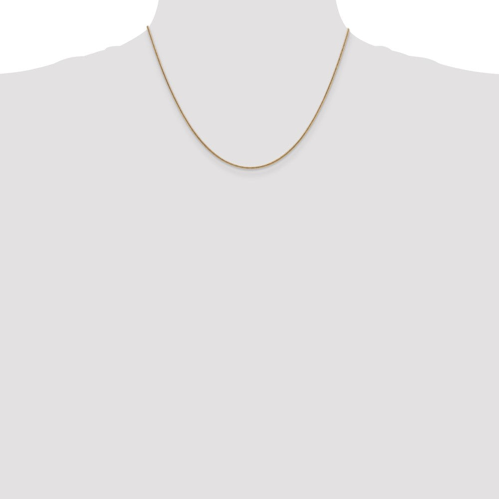 14k 1.2mm Round Snake Chain (5.70 grams)