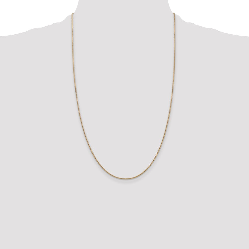 14k 1.2mm Round Snake Chain (5.70 grams)