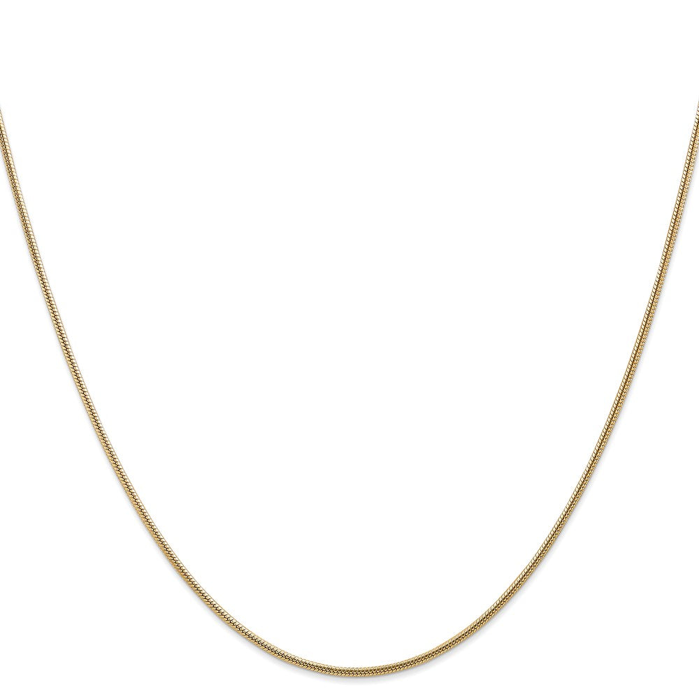 14k 1.6mm Round Snake Chain (8.03 grams)