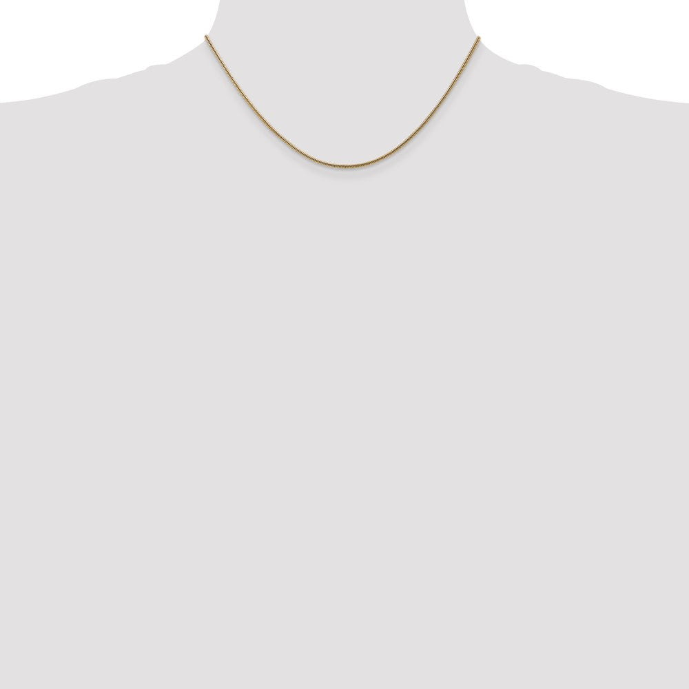 14k 1.6mm Round Snake Chain (8.03 grams)