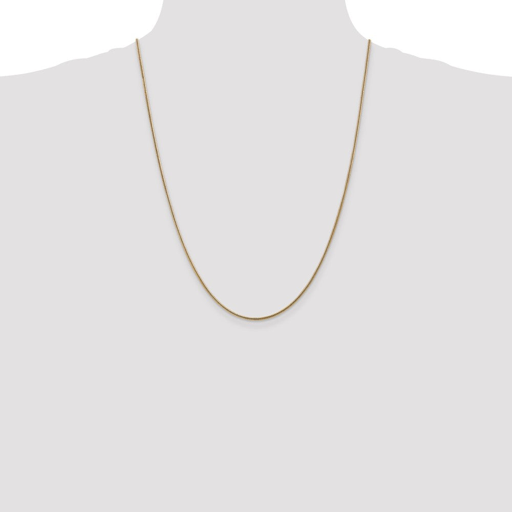 14k 1.6mm Round Snake Chain (8.03 grams)