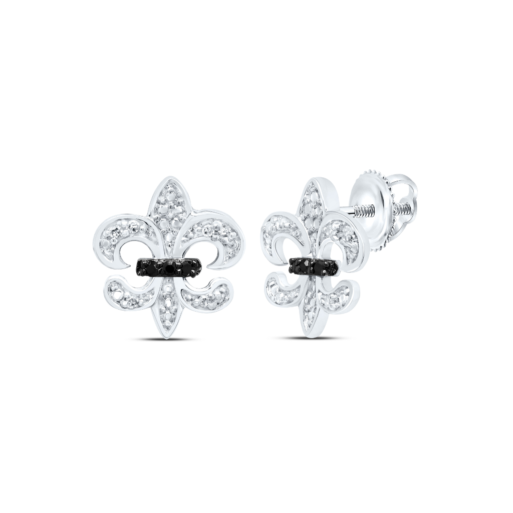 Sterling Silver 1/12Ctw-Dia P1 Gift Earring