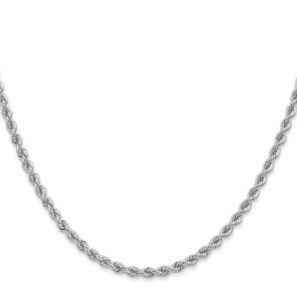 14K WG 2.75mm Regular Rope Chain (11.68 grams)
