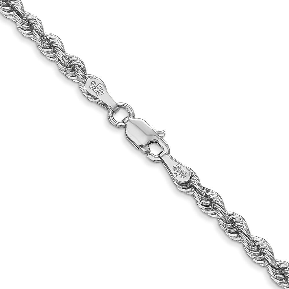 14k WG 3.0mm Regular Rope Chain (15.51 grams)