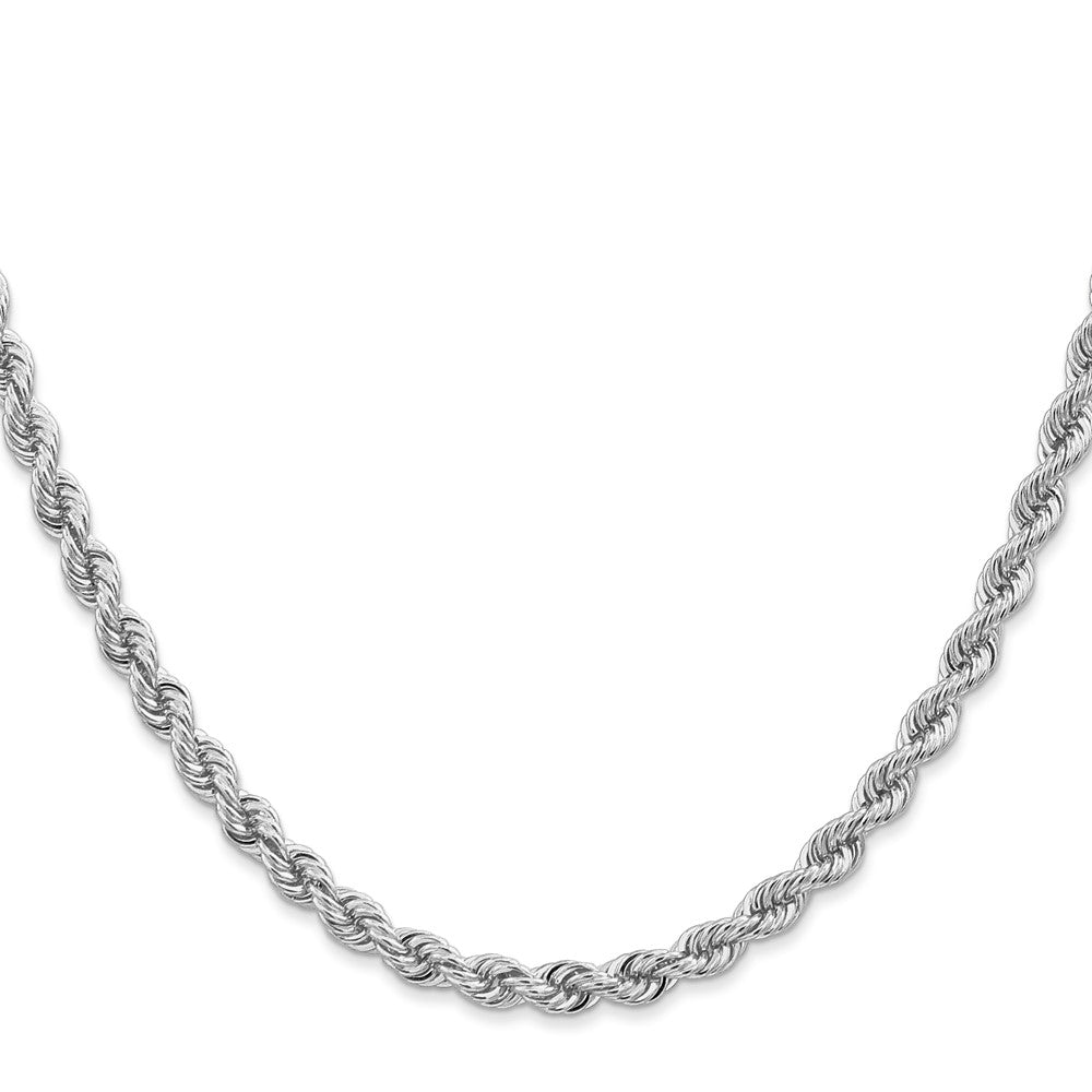 14k WG 4.0mm Regular Rope Chain (24.17 grams)