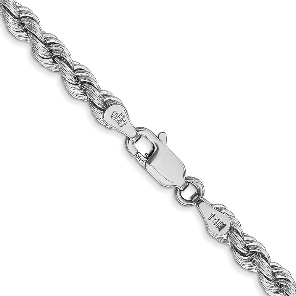 14k WG 4.0mm Regular Rope Chain (24.17 grams)