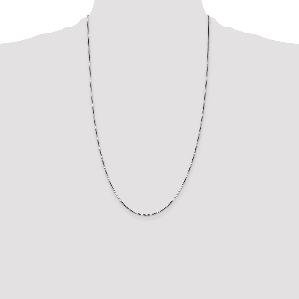 14k WG 1.05mm Box Chain (3.35 grams)