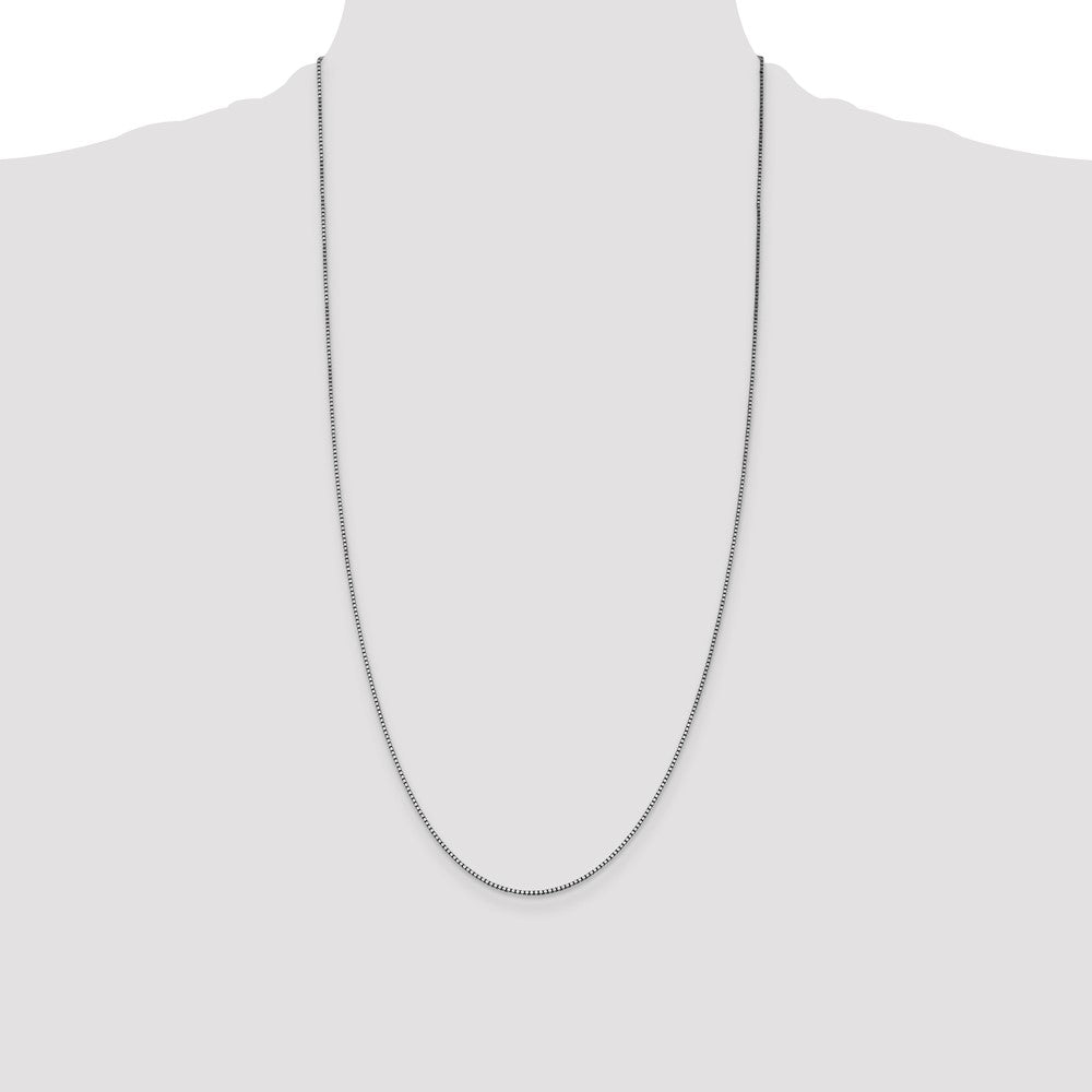 14k WG 1.05mm Box Chain (3.35 grams)