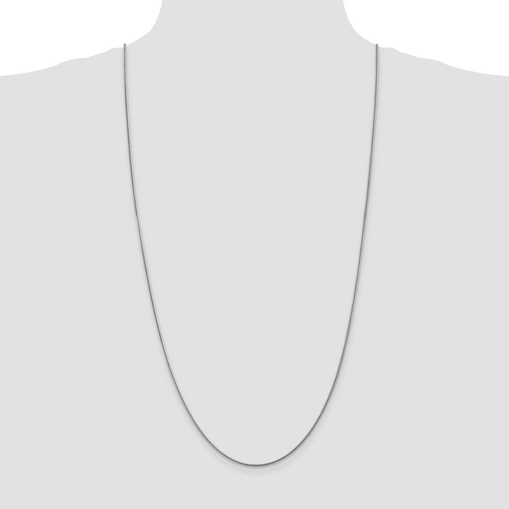 14k WG 1.6mm Round Snake Chain (7.64 grams)