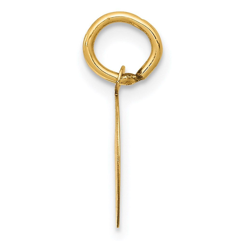 14k Yellow Gold 11 mm nion Charm (0.29 grams)