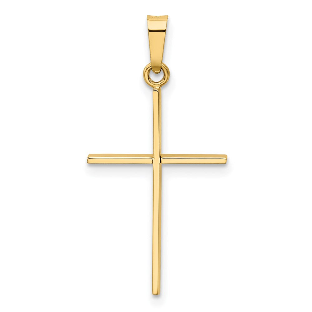 14k Yellow Gold 14 mm Cross Pendant (0.81 grams)