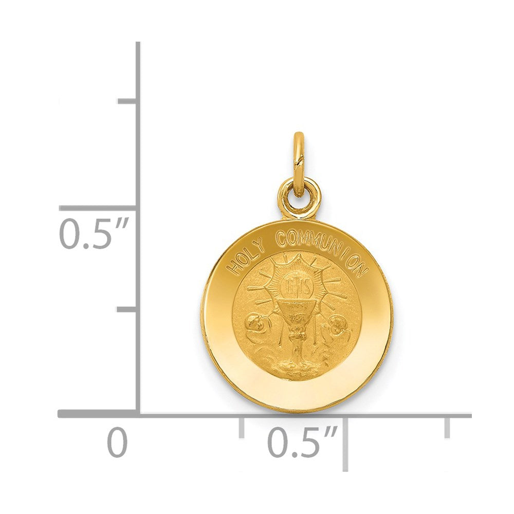 14k Yellow Gold 12 mm nion Charm (1.15 grams)