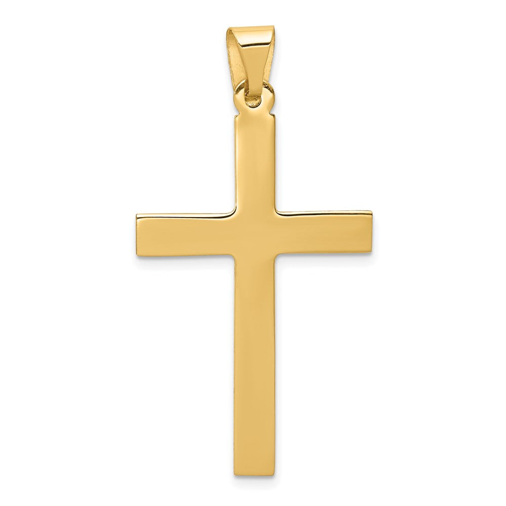 14k Yellow Gold 23 mm Polished Cross Pendant (1.71 grams)