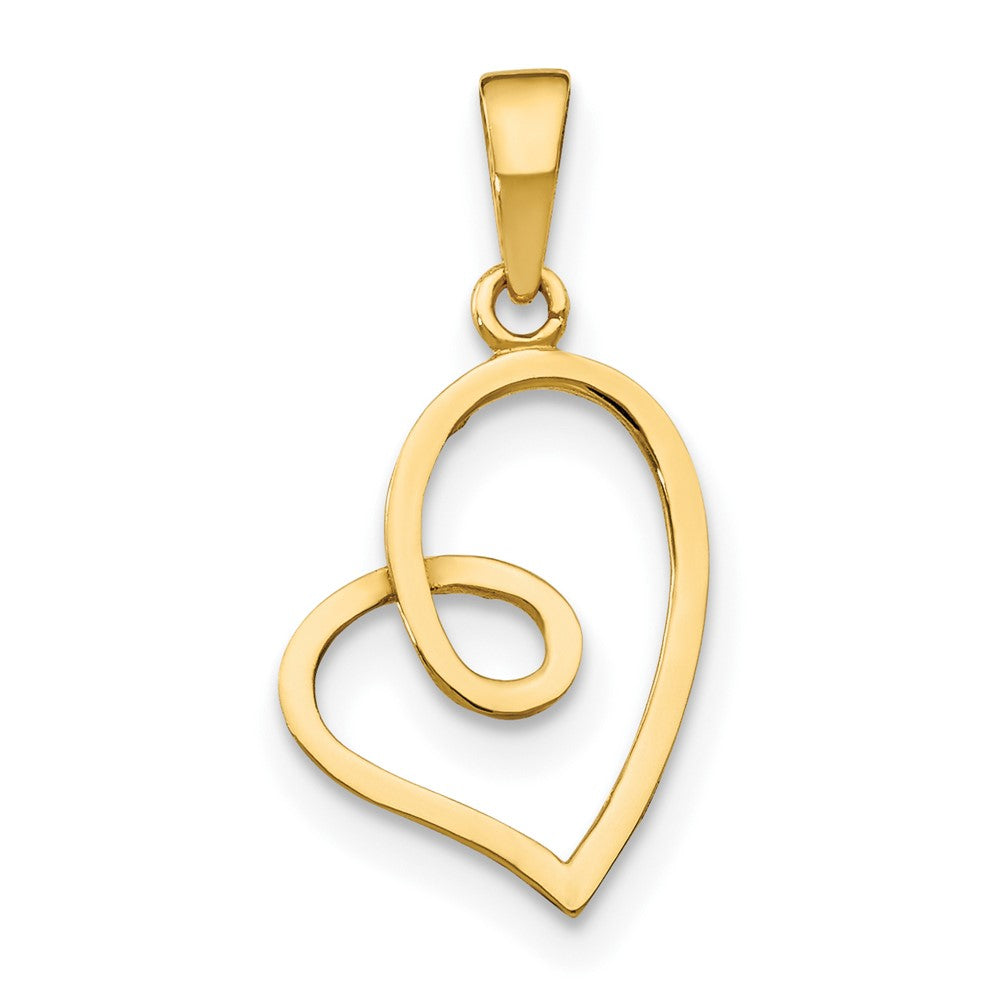 14k Children's Heart Pendant (0.26 grams)