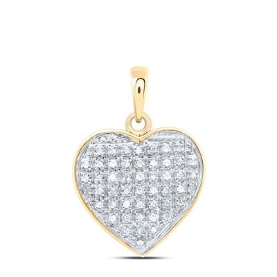 1/6Ctw-Dia P3 Gift Heart Pendant (1.06 grams)