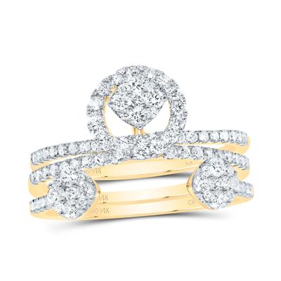 3/4Ctw-Dia Cn Round Fashion Ring (4.01 grams)