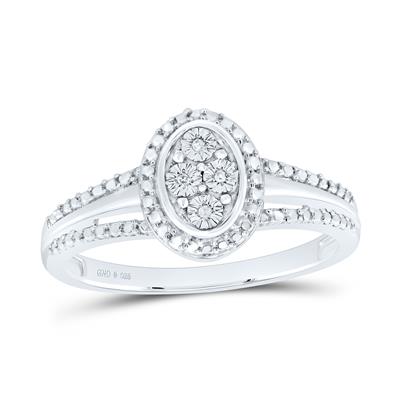 0.01Ctw-Nat Dia P1 Gift Oval Ring (2.75 grams)