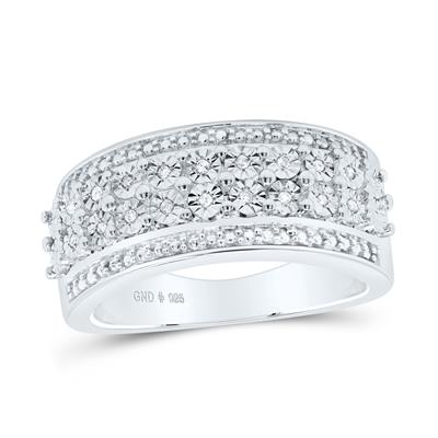 1/20Ctw-Nat Diamond Gift Band Ring (5.71 grams)