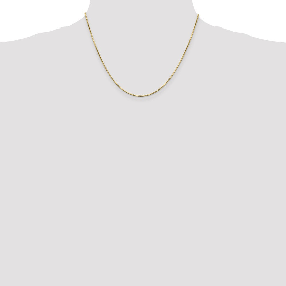 10k Yellow Gold 1.05 mm Box Chain (3 grams)