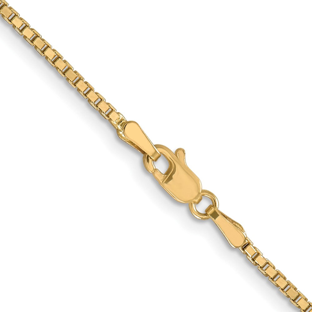 10k Yellow Gold 1.5 mm Box Chain (4.69 grams)