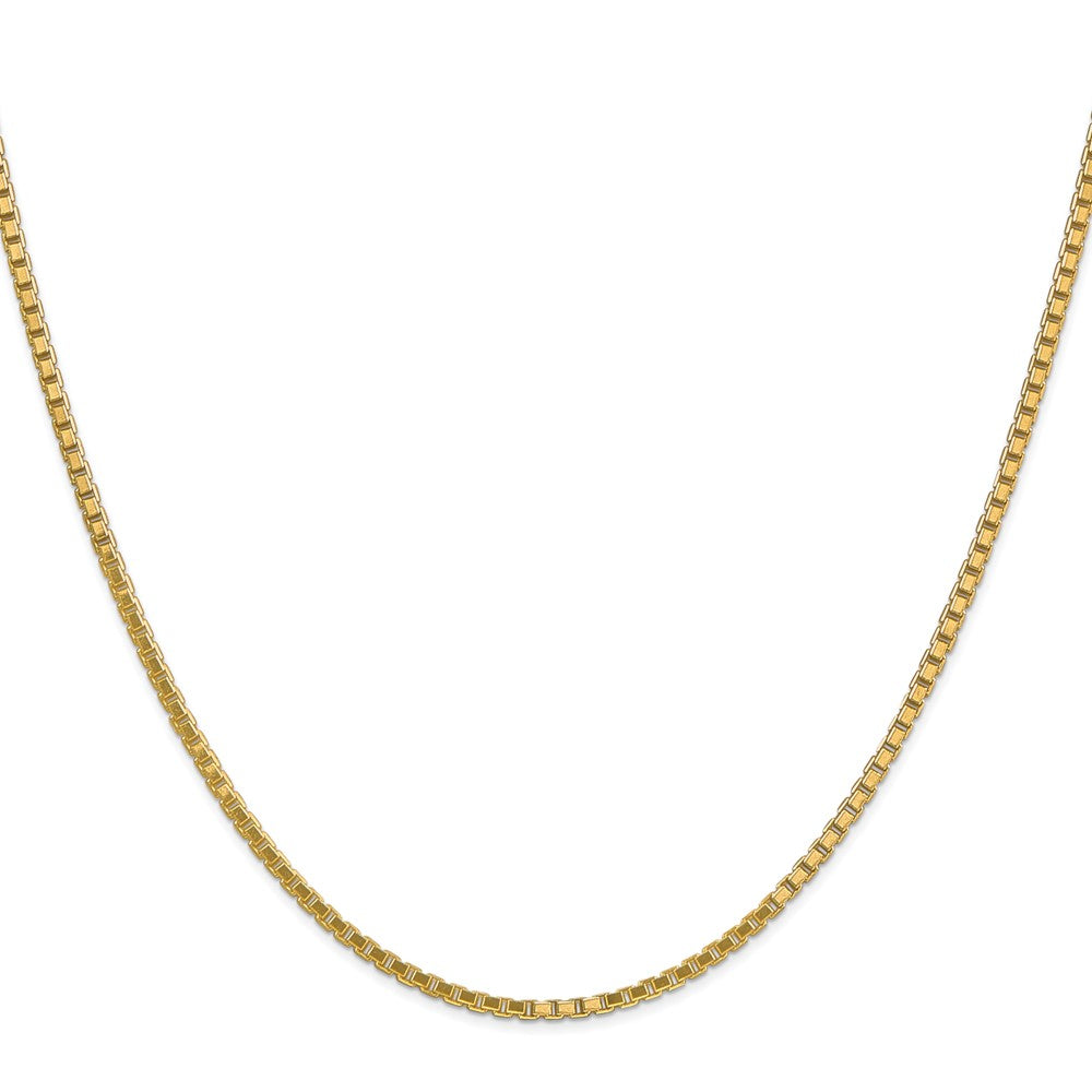 10k Yellow Gold 1.9 mm Box Chain (8.55 grams)