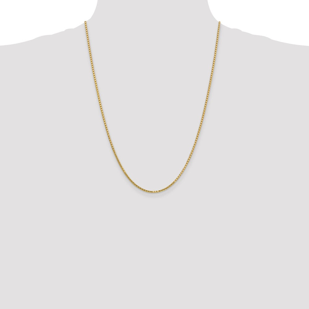 10k Yellow Gold 1.9 mm Box Chain (8.55 grams)