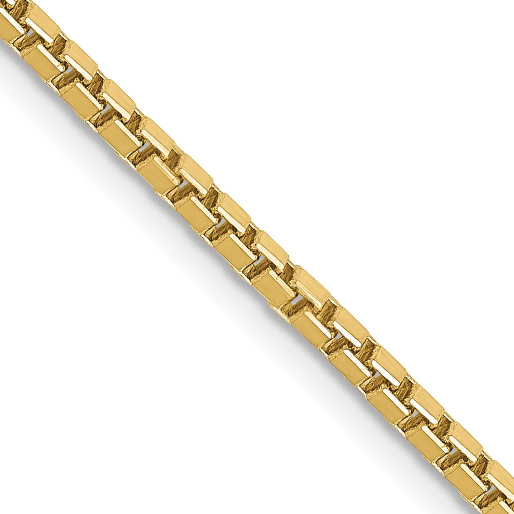 10k Yellow Gold 1.9 mm Box Chain